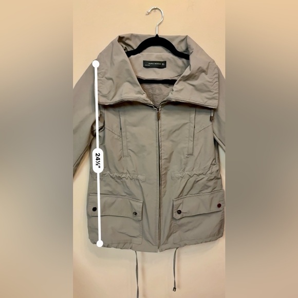 2/$30- Zara Woman Lightweight Utility Jacket - Size Small - Picture 13 of 16
